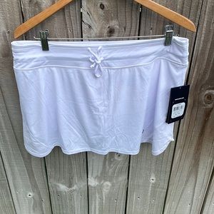 Asics Spin Slice Tennis Skirt Motion Dry Athletic Skorts Sz XL New